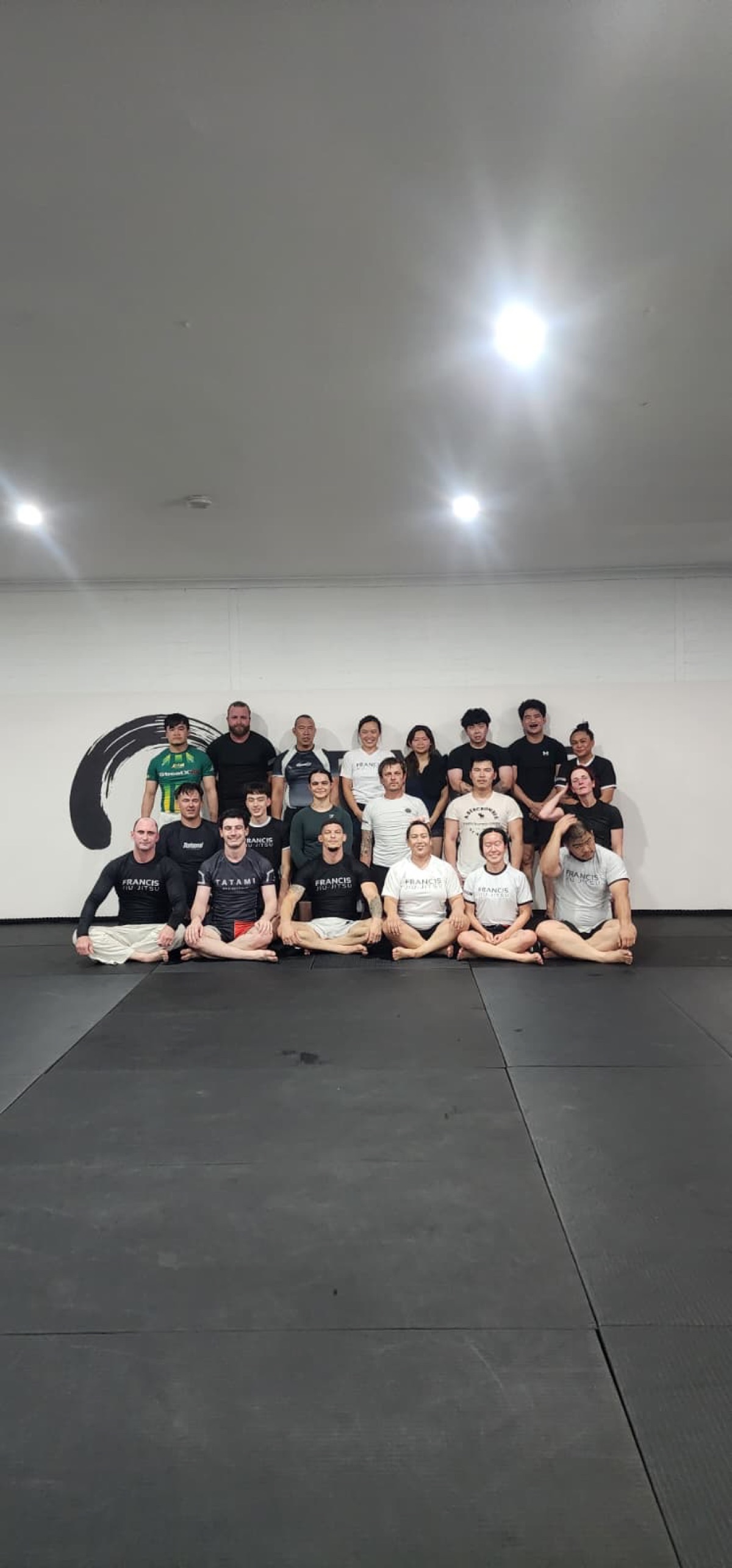 No-gi training at Francis Jiu Jitsu