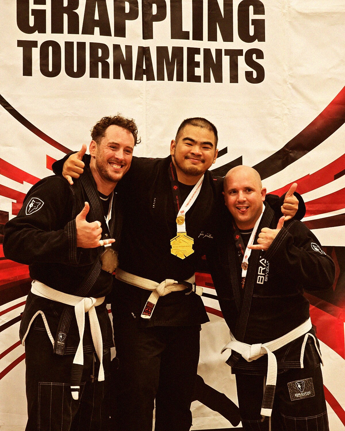 FJJ training partners after class