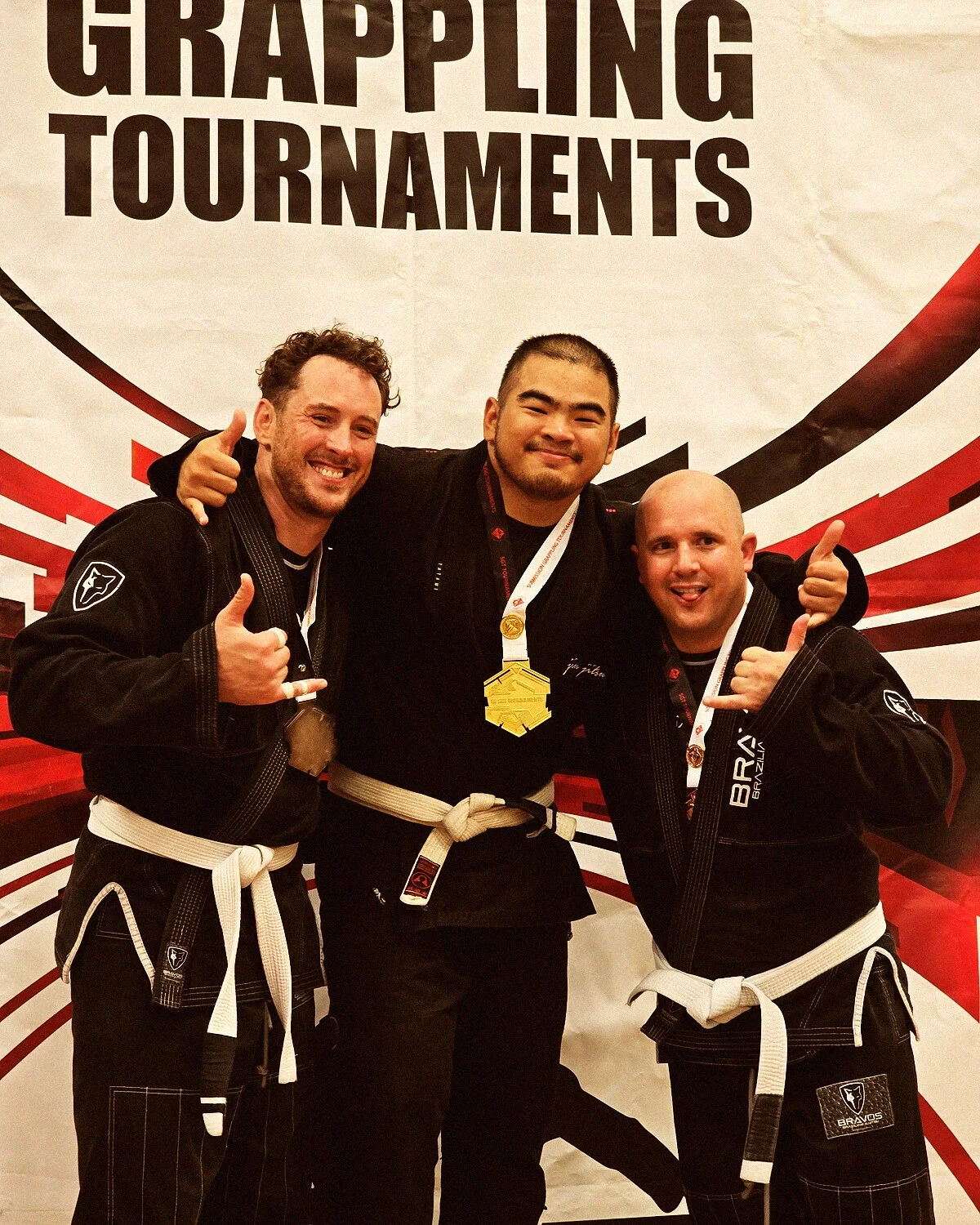 FJJ training partners after class