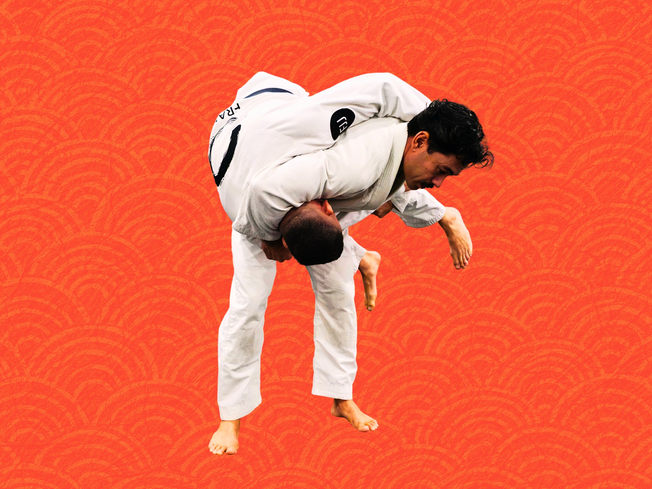 Gi BJJ class at Francis Jiu Jitsu — real students, real training