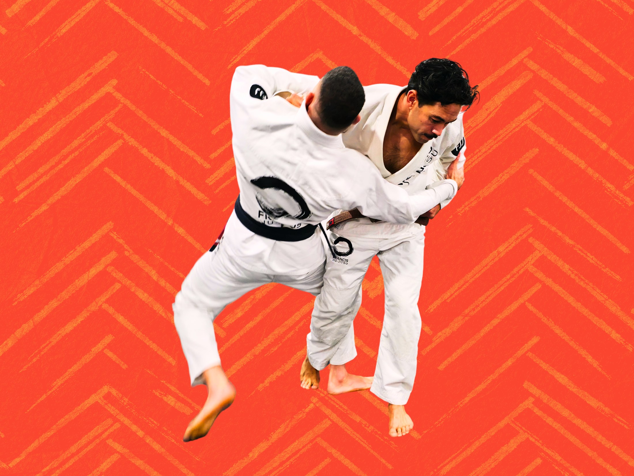 Judo training at Francis Jiu Jitsu