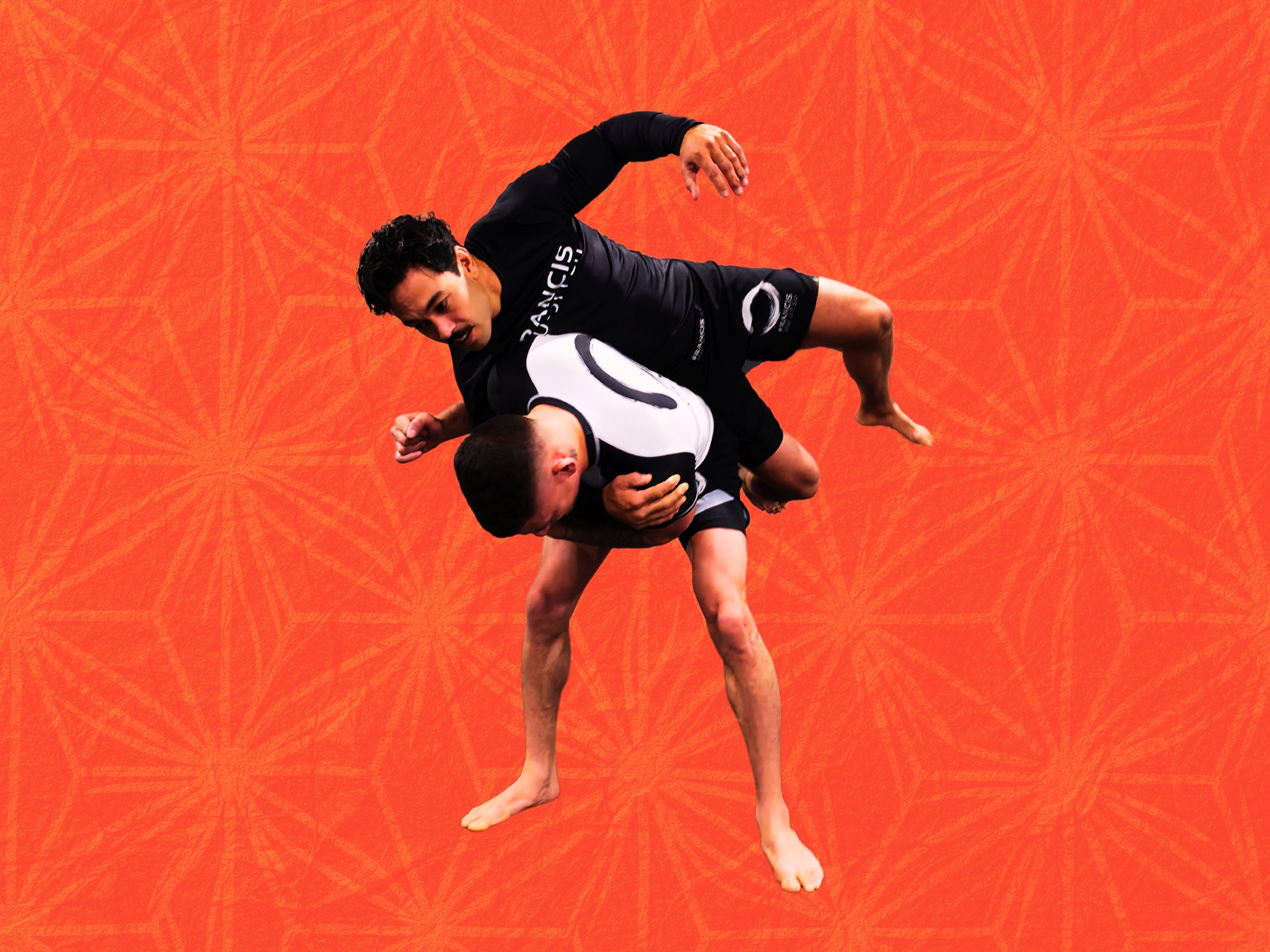 No-Gi class at FJJ — 25+ students on the mats